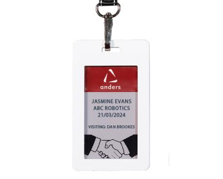 ePaper displays used for electronic name badge